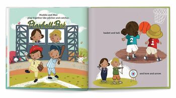 Personalised Children's Book, We Go Together, 5 of 11