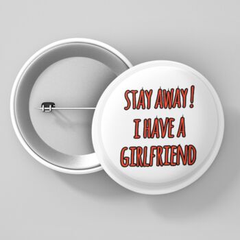 Funny Boyfriend/Girlfriend Badge, 2 of 2