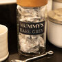 Personalised Dotted Tea Glass Storage Jar, thumbnail 2 of 9