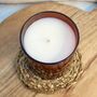 Spiced Apple And Cinnamon Scented Soy Candle, thumbnail 2 of 4