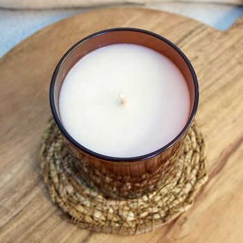 Spiced Apple And Cinnamon Scented Soy Candle, 2 of 4