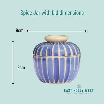 Sparkle Ceramic Spice Jar, 2 of 3
