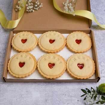 Personalised Message Biscuits, 2 of 3