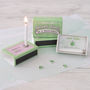 August Peridot Birthstone And Birthday Candle Gift, thumbnail 1 of 8