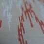 Peach Abstract Art Print, thumbnail 7 of 9
