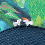 'Home Is' Sterling Silver Puppy Dog Ear Studs, thumbnail 5 of 5