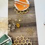 Eco Honeycomb Set Of Coasters And Placemats, thumbnail 3 of 3