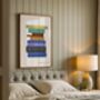 Northumberland Coast Book Stack Art Print, thumbnail 5 of 6