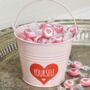 Love Yourself Bucket With Heart Sweets, thumbnail 3 of 3