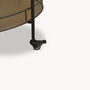 Granville Metal Oval Drink's Trolley With Shelf, thumbnail 3 of 4