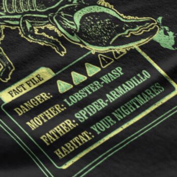 Funny Scorpion T Shirt 'Know Your Lawless Land Lobster', 5 of 5