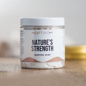 Nature’s Strength – Myrrh And Tonka Whipped Soap, 3 of 8