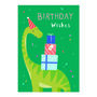 Dinosaur Birthday Card, thumbnail 2 of 3
