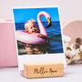 Personalised Children's Wooden Photo Holder, thumbnail 1 of 2