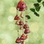 Pink Round Bell Wind Chime/Wall Hanging Decor, thumbnail 1 of 3