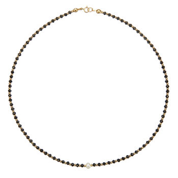 Silver Or Gold Filled Spinel Gemstone Choker, 3 of 6
