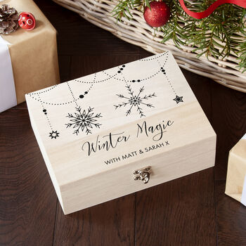 Personalised Winter Magic Christmas Eve Box, 10 of 12