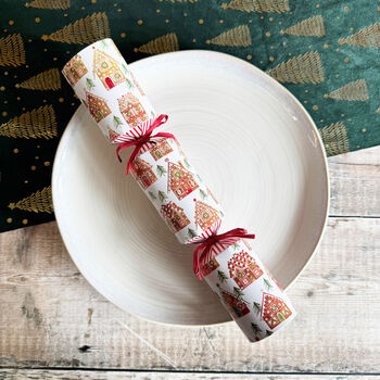 Festive Gingerbread Christmas Crackers X Six, 5 of 7