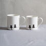 Two Cats Together Mug Limited Edition, thumbnail 2 of 4