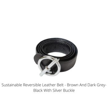 Sustainable Reversible Belt, 4 of 10
