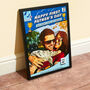 Personalised Dad Birthday Comic Poster, thumbnail 10 of 11