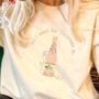 Personalised All I Want For Christmas Is Chicken Wine Jumper, thumbnail 1 of 3
