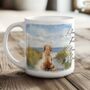 Personalised Golden Retriever Dog Beach Walk Collection, thumbnail 6 of 8