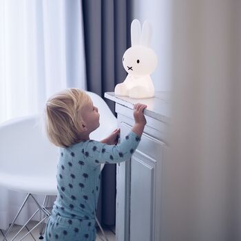 Miffy Rabbit First Light Kids Night Lamp, 4 of 4