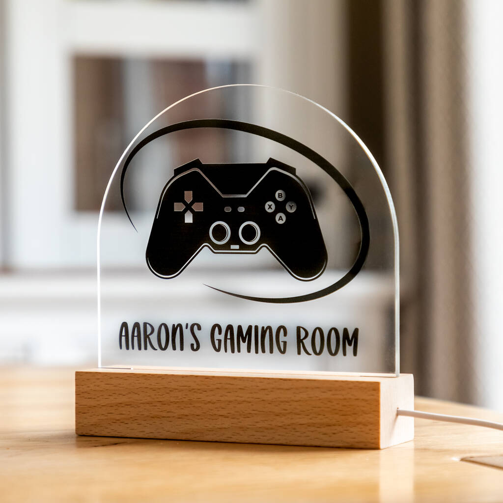 Personalised Gaming LED Light, 1 of 4