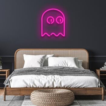 Pac Man Ghost Neon Sign, 3 of 5