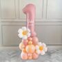 Diy Daisy Birthday Balloon Stack – Personalised, thumbnail 1 of 3