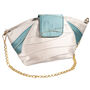 Soft Day Clutch Handbag With Gold Chain, thumbnail 4 of 11
