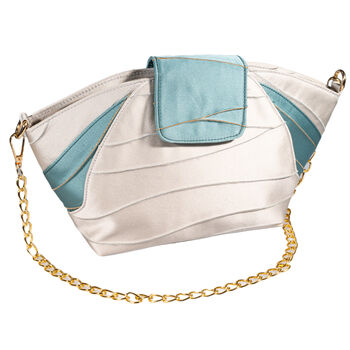 Soft Day Clutch Handbag With Gold Chain, 4 of 11