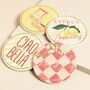 Set Of Four Hotel Angel Coasters, thumbnail 1 of 4