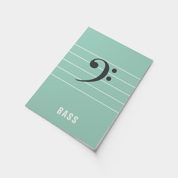 Bass Clef Print | Music Theory Poster, 3 of 10