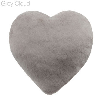 Heart Cushions. Luxury Vegan Fur By Helen Moore, 4 of 6