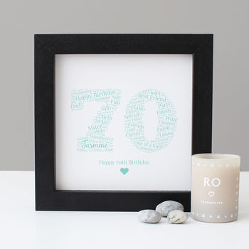 Personalised Birthday Number Gift, 5 of 8