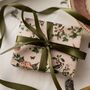 Blackberry Bramble Pearl Drop Gold Huggie Earrings, thumbnail 8 of 8
