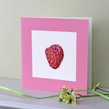 Six Cards With 'Summer Berry' Illustrations, 4 of 5