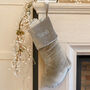 Personalised Luxury Plush Velvet Christmas Stocking, thumbnail 6 of 8