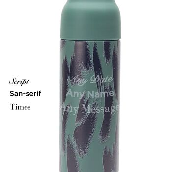 Customised Green And Black Sports Bottle 500ml, 3 of 8