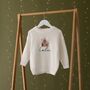 Personalised Gingerbread Children's Christmas Jumper, thumbnail 4 of 4