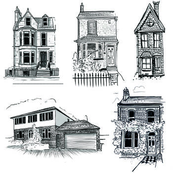 Personalised Framed House Portrait, 6 of 9