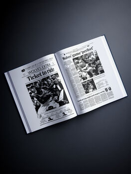 Minnesota Timberwolves Personalised Nba Basketball Gift Newspaper History Book, 8 of 9
