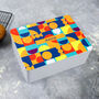 Personalised Retro Geometric Tile Cake Tin, thumbnail 3 of 12