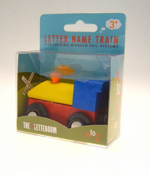 Personalised Track And Wooden Train, 4 of 4
