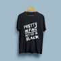 Retro 80s 90s Alternative Graphic T Shirt 'Pretty In Pink, Better In Black', thumbnail 2 of 2