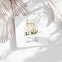Personalised Engagement Card Champagne Design, thumbnail 2 of 2