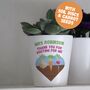 Heartfelt Teacher Plant Pot Gift, thumbnail 1 of 2
