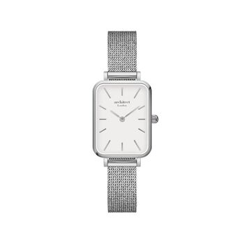 Ladies Personalised Silver Watch – Architēct Lille, 6 of 7